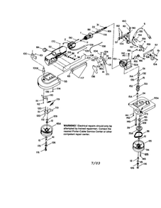 Part Location Diagram of 692100 Porter Cable Worm